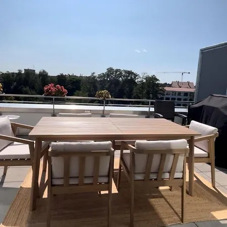 Apartamento 4-room Near Elevator Terrace With Barbecue Braunschweig
